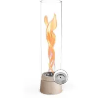 Höfats SPIN air Tischfeuer – innovatives Bioethanol-Feuer mit Eco-Ring, Indoor & Outdoo...
