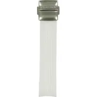 Certina - Silikon Ds First Lady Siliconband Weiss, Edelstahl Schliesse C603019210 - weiß
