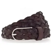 Vanzetti Gürtel Braided Women's Belt W110 Dark Brown