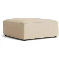 HAY - Mags Soft Ottoman S01 (XS), beige (Hallingdal 220) / Nähte: beige (Filzgleiter)