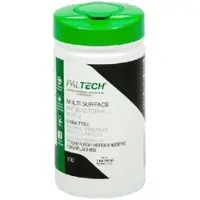 Emissimo Antibakterielle Tücher PALTECH, Tuchfarbe weiß, in Spenderdose - Maße : 130 x 180 mm 1000 Stück