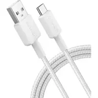 Anker 322 USB-A auf USB-C Kabel 180cm geflochten weiß