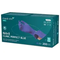 BODY PRODUCTS Medi-Inn Pro Clinic Perfect Blue - Gr. M - puderfrei - 2000 Einmalhandschuhe