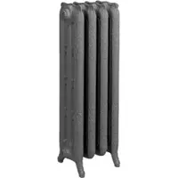 ASW Gussradiator Oslo RAL 7022, 5-teilig, Maße: 961x795x380 mm, Höhe 225 mm