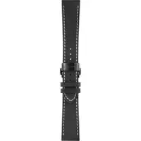 Certina - Leder Ds Heritage Chrono C600023199 - genarbt,rind,schwarz