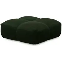 OUT Objekte unserer Tage - Sander Pouf Large, moosgrün (Hug Me 032 by Chivasso)