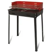 Mille Flavia s/r 55 - Handgefertigter Eisen-Holzkohlegrill - 55,5x29,5cm