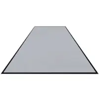 M&A Matting Schmutzfangmatte Colorstar, hellgrau, waschbar, glatter Rücken 7460150300150-C02 , Maße (B x T): 150 x 300 cm