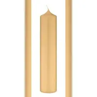 Kopschitz Kerzen Altarkerzen Beige 200 x Ø 80 mm, 4 Stück