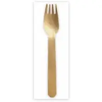 Franz mensch NATURESTAR Besteckset Holzgabel, wachsbeschichtet, 2-teilig 388621 , 1 Karton = 500 Sets