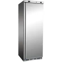 A&S polarny Gastro Edelstahl Tiefkühlschrank Gewerbetiefkühlschrank Gefrierschrank 1 Tür 340 L -10/-25°C