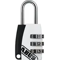 ABUS Zahlenschloss 155/30 weiß schwarz SB