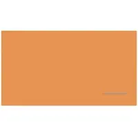 BI-Office Loop Magnetische Tangerine Tafel, 1800x1000mm, Lackierte Stahloberfläche, Rahmellos