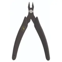 Xuron 9250ET Micro-Shear Seitenschneider extra spitzer Kopf mit ESD gerechten Griffen schwarz/schwarz - 9250ETAS - schwarz/schwarz