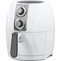 Rosenstein & Söhne Multi-Heißluft-Fritteuse zum fettarmen Frittieren, 1.400 W, 2,8 l