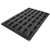 Schneider Silikonbackform, schwarz 115342 , Form: Rechteck
