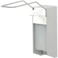 Ingo-man classic Seifen-/Desinfektionsmittelspender 1411024 , Extra langer Bedienhebel, Aluminium, ELSX 26 A/25