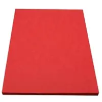 Clairefontaine 50x Europa Karton, Packung mit 50 Blatt A3 256g - Rot 3140Z