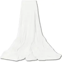 Bestgoodies Mikrofaser Decke Weiß Champagner 220 x 240 cm