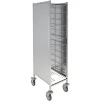 EURAST Wagen mit 12 führungen für self-service tabletten - 570x650x1720 mm - 92011620