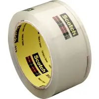 3M Scotch Verpackungsklebeband 3707, Transparent, 25 mm x 66 m, 0,055 mm