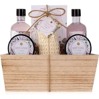 Accentra Geschenkset Duschset Pflegeset Wellness Damen Lavendel Floral Dreams 1 St