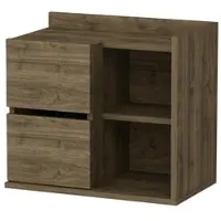 Livetastic Nachttisch Juno ca. 60x53,2x35cm Walnussfarben