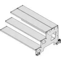 Hymer Industrietritt, Erweiterungsmodul, Stufenbreite 1000 mm, 3 Stufen