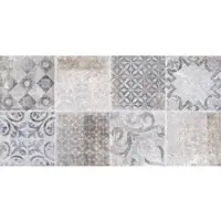 Rako Piazzetta Wandfliese grau 30x60 cm matt WARVK263.1