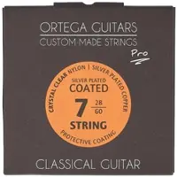 Ortega NYP7 Nylon Guitar Strings - 7string Crystal Nylon - Saiten Konzertgitarre