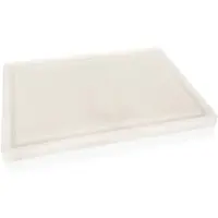 WAS Germany - Schneidbrett mit Saftrille, 40 x 25 x 2 cm, Polyethylen