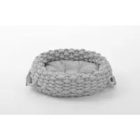 Animal-design Kuschelnest ROPE rund Katzenkorb Katzenkissen weich Katzenbett