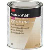 3M Scotch-Weld 1-Komponenten-Konstruktionsklebstoff auf Epoxidharzbasis 2214 HT/NF, Grau, 1 l