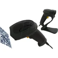 ARTDEV AS-1320HD-2D Laser Barcodescanner, USB Alle Standard 1D-Barcode und 2D-Barcodes inkl. QR Cod