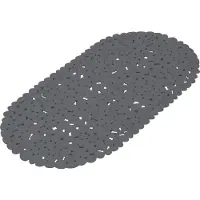 Douceur d'intérieur Badewannenmatte, elegante Steinoptik, anthrazit, 36 x 69 cm