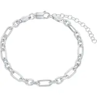 Amor Charm-Armband "2038570, 2038571", silber (silberfarben), Armbänder, Damen, 20cm, Silber 925 (Sterlingsilber), Charm-Armband