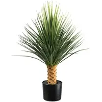 Creativ Green künstliche Pflanze Yucca rostrata Stamm, ca 85cm