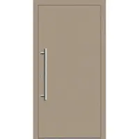 Haustuerenland.de Haustür RC3 "GESA" 79 mm Graubeige RAL 1019 innen öffnend DIN links