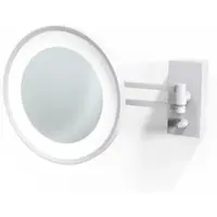 DECOR WALTHER Schminkspiegel BS 36/V LED White Matt (5x vergrößerung)