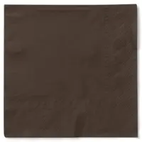 Mank Serviette in Braun aus Tissue 3-lagig, 40 x 40 cm, 100 Stück