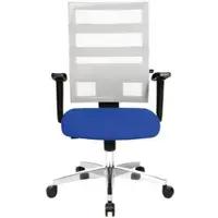 Topstar Bürostuhl »X-Pander« ohne Armlehnen Netz weiß blau