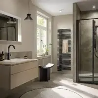 Hsk Wandverkleidung „RenoDeco“ 1500 × 2550 mm Struktur, Sandstein, Cashmere-Taupe