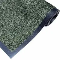 M&A Matting Baumwollmatte Bartex, Schmutzfangmatte mit Baumwolle, grün 7453385150150 , Maße (B x L): 85 x 150 cm