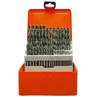 Projahn Spiralbohrer-Set TURBO, HSS-G, 50-teilig, Ø 1–5,9 mm / 0,1 mm Schritte, in Bohrerkassette