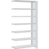 Regalwerk BERT Büroregal Anbaufeld HxBxT 2325x1285x600mm Vollblech Seitenwand