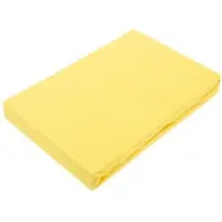 EXKLUSIV HEIMTEXTIL Wasserbettlaken 195 g/m2 200 x 220 cm Gelb