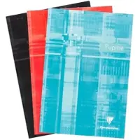 Clairefontaine 5x Notizblock DIN A4 Pupitre, kopfseitig geheftet, mikroperforiert, ohne Lochung, 80 Blatt 90g, liniert mit Rand - Sortiert 6155C