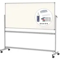 MAUL Whiteboard »Maulpro Mobil« kunststoffbeschichtet, 210 x 100 cm weiß