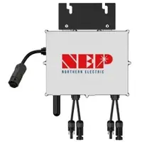 Jet-Line Micro Wechselrichter NEP BDM 800 W Drosselbar auf 600 W für Balkonskraftwerk mit WiFi
