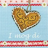 Home Fashion , I mog di, Lunch-Servietten aufgefaltetes Maß 33 cm x 33 cm, im Viertelfalz, 20 Stück pro Pack, 12 Pack pro Karton